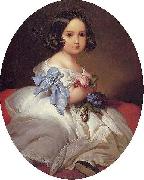 Franz Xaver Winterhalter Princess Charlotte of Belgium USA oil painting artist